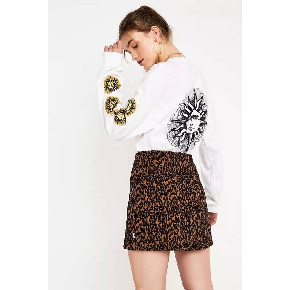 Vans mini leopard stretch SM flexible comfort animal print grunge skater sleaze